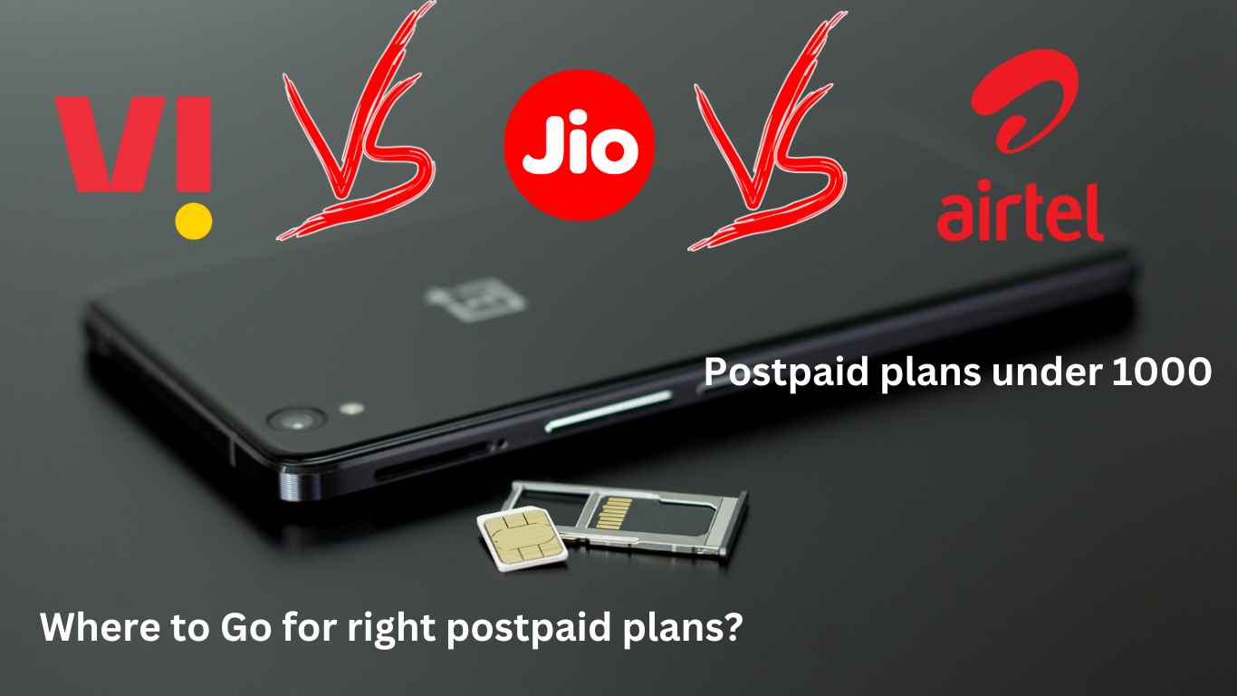 Airtel vs VI vs JIO: Postpaid plans under Rs 1000